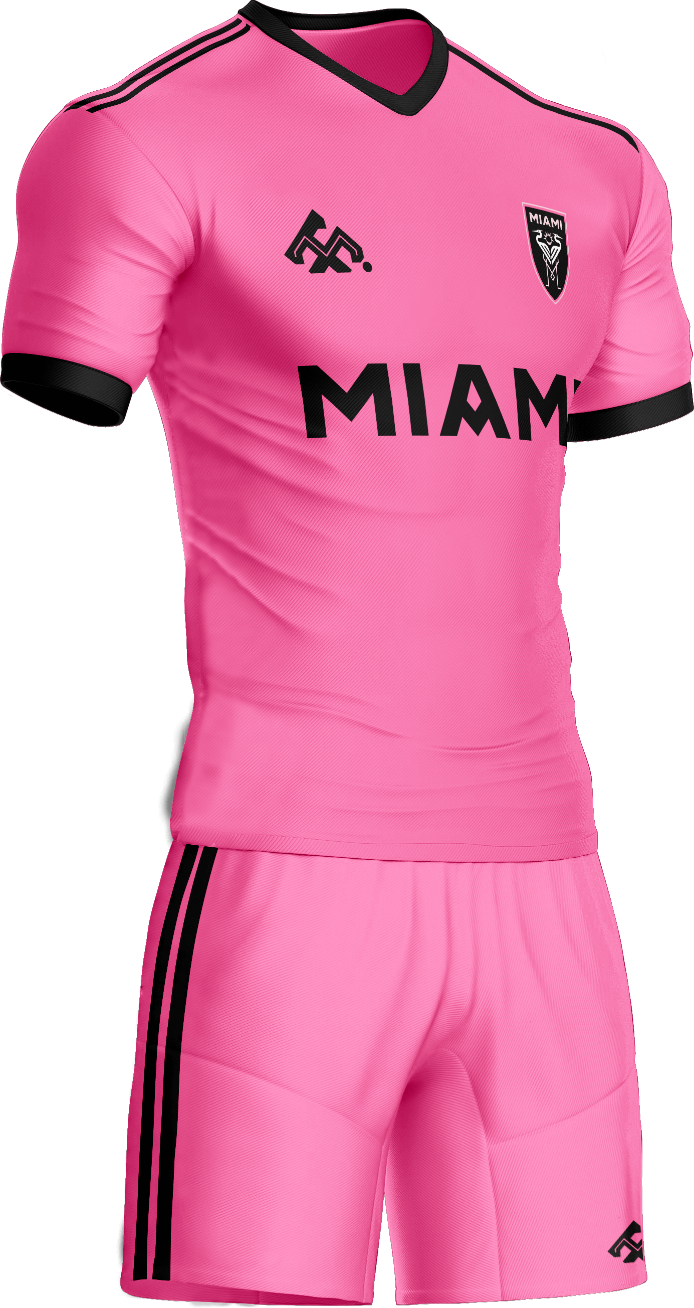 Uniforme Inter de Miami Rosa